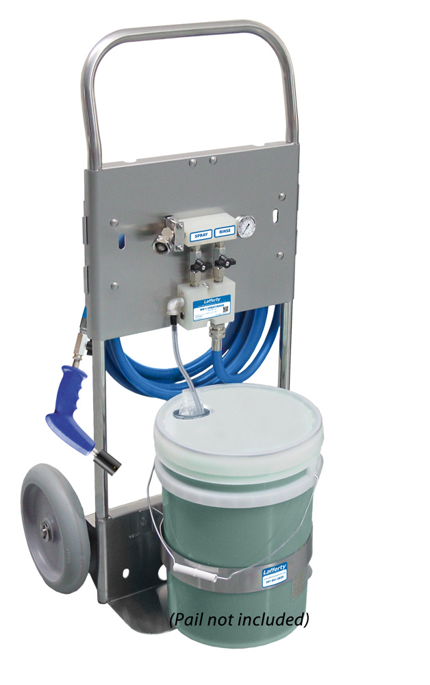 Portable WR1 Spray / Rinse W/ Pistol Grip Gun Lafferty Equipment