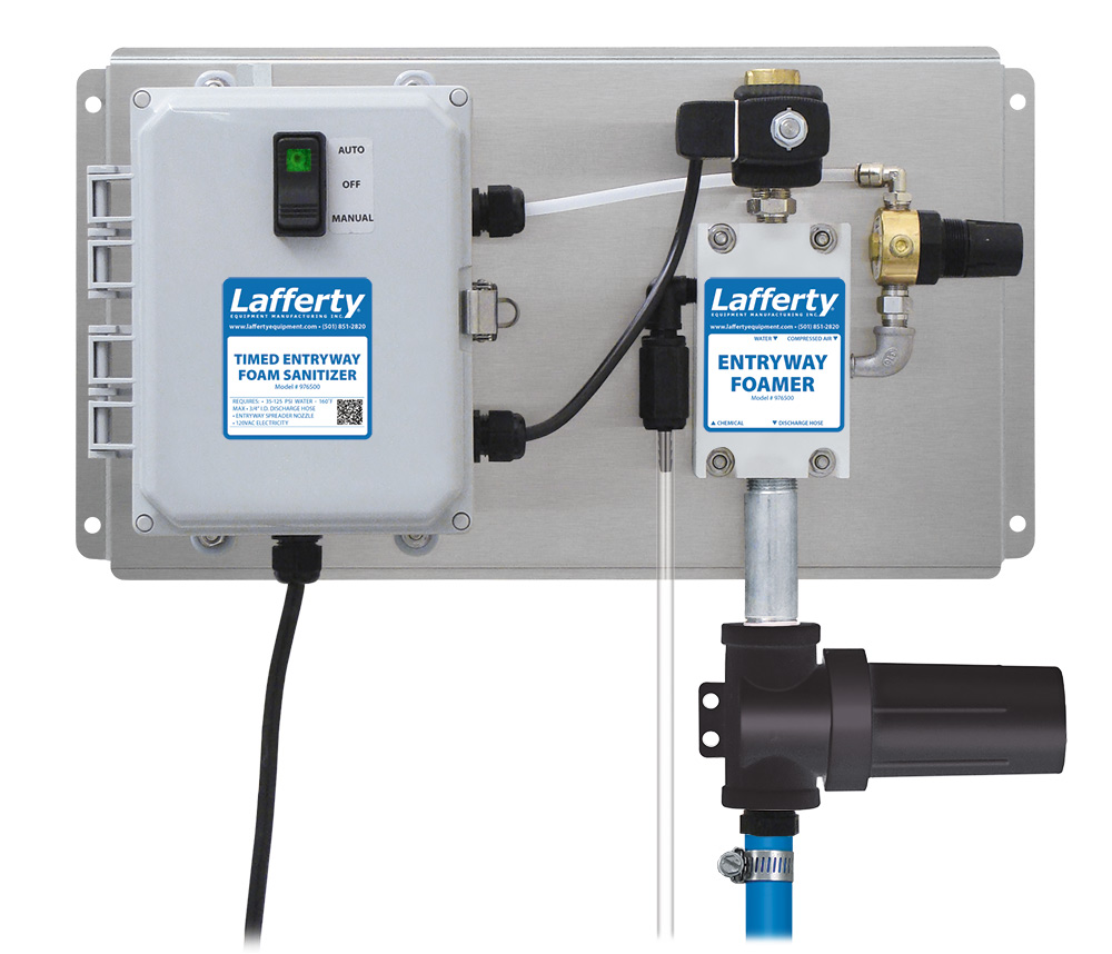 Entryway Sanitation Systems Lafferty Equipment Manufacturing, Inc.