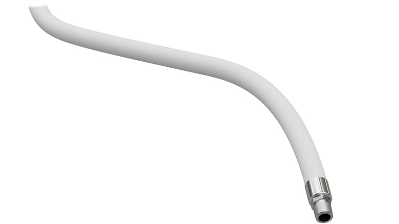 Hose, White, 3/4