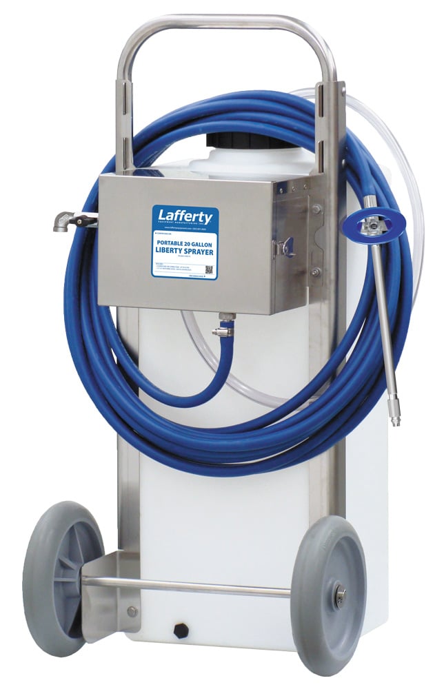 Portable 2-Wheel 20 Gallon Liberty Sprayer