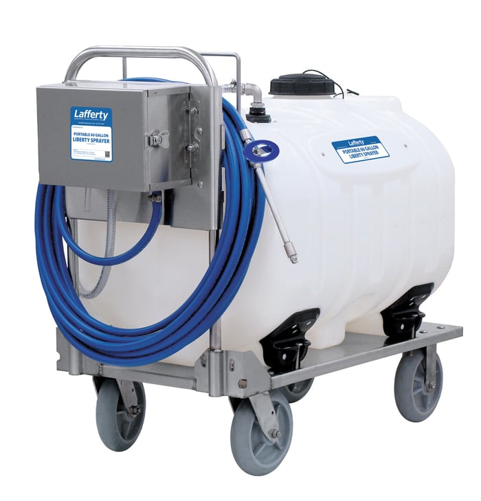 Portable 60 Gallon Liberty Sprayer