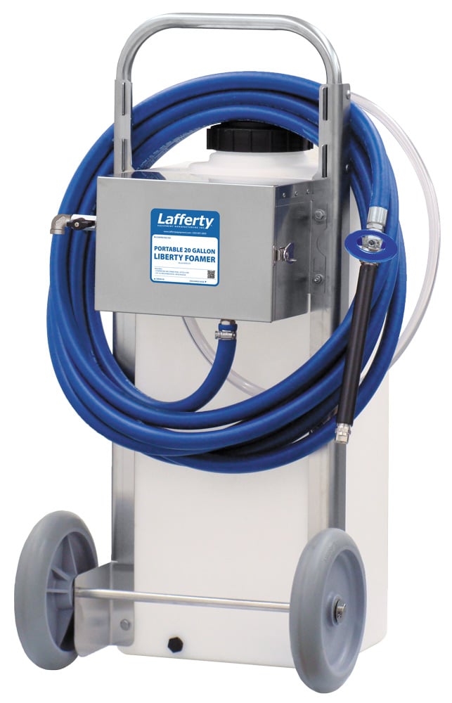 Portable 2-Wheel 20 Gallon Liberty Foamer