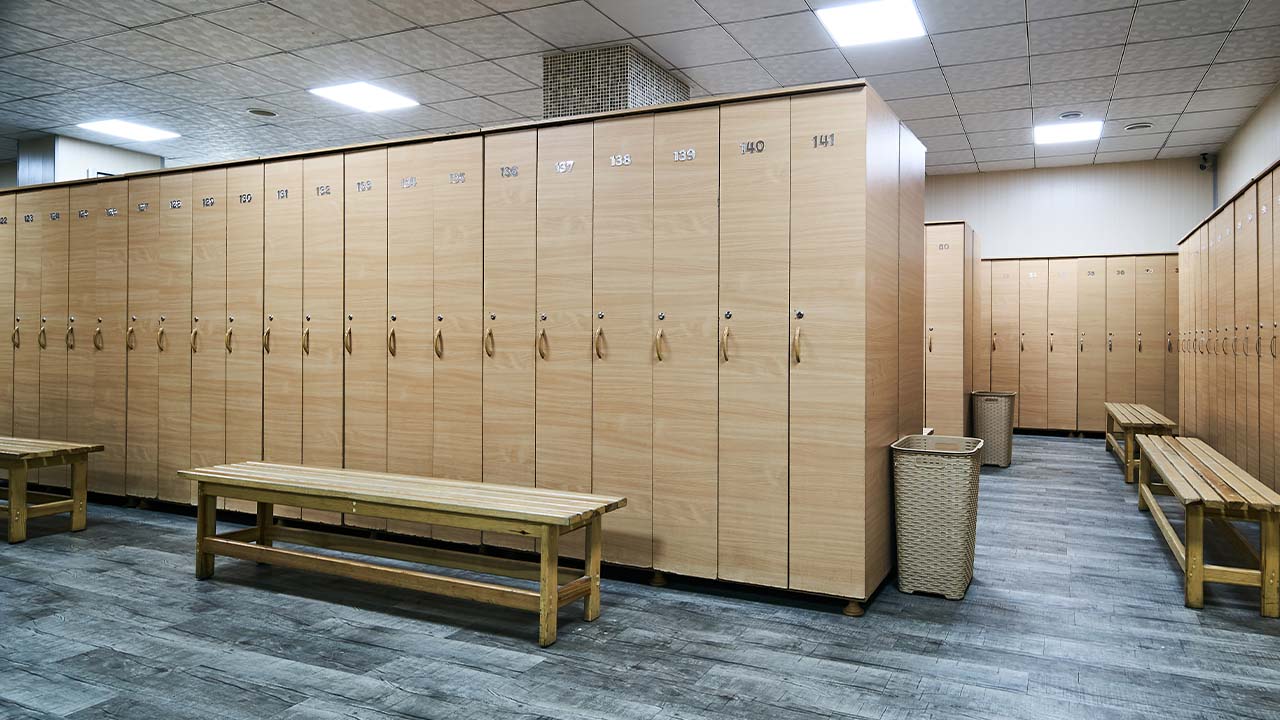 Locker Room Deep Cleaning