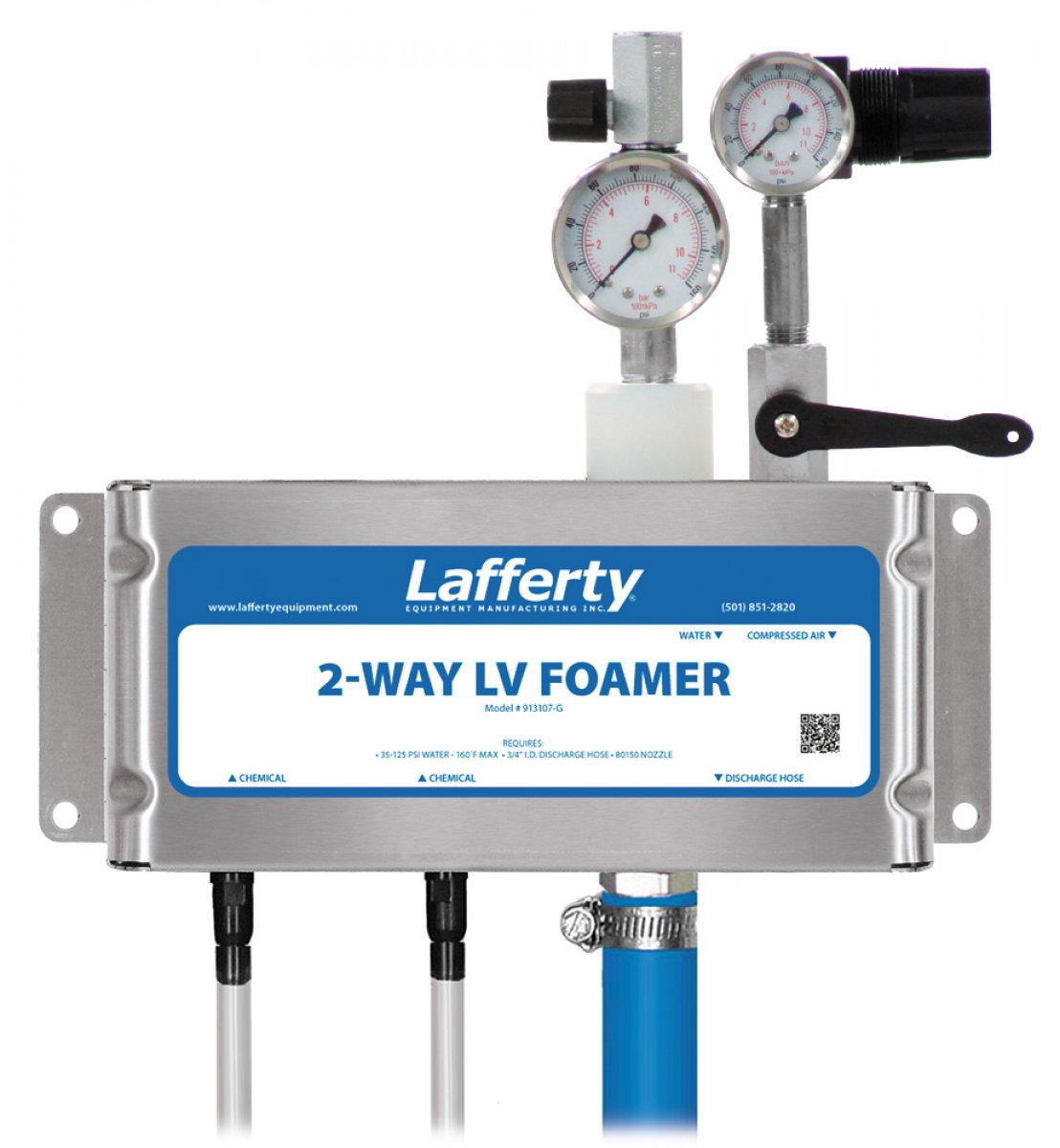 2-Way LV Foamer | Lafferty Equipment Manufacturing, Inc.
