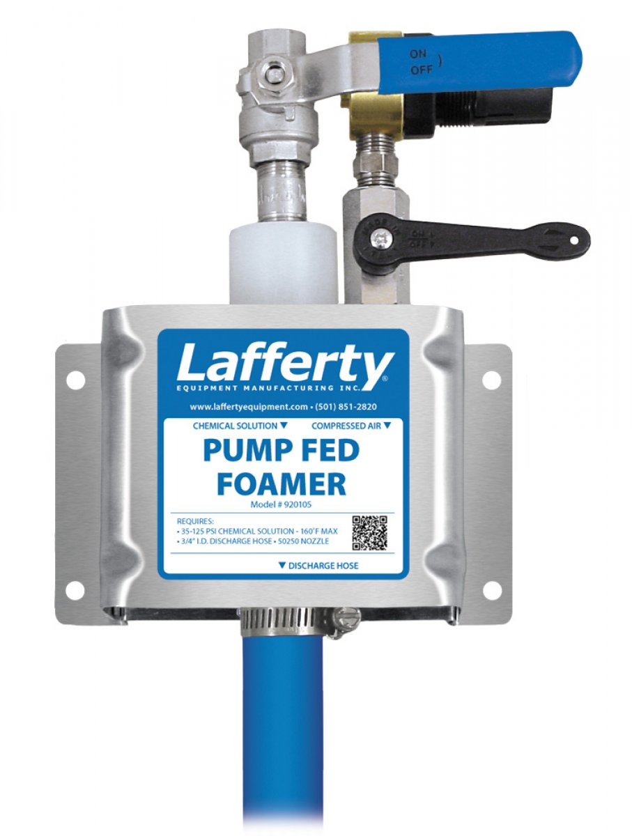 Pump Fed Foamer Lafferty Equipment Manufacturing, Inc.