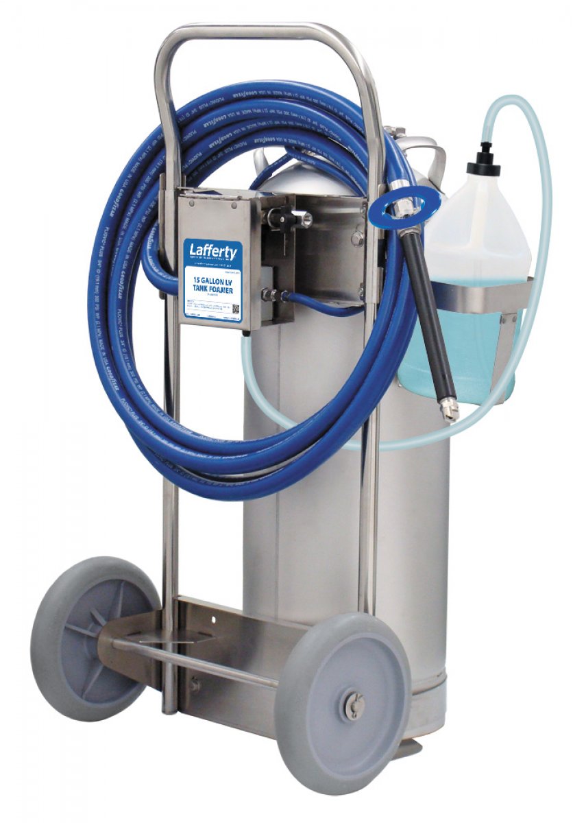15 Gallon LV Tank Foamer Lafferty Equipment Manufacturing, Inc.