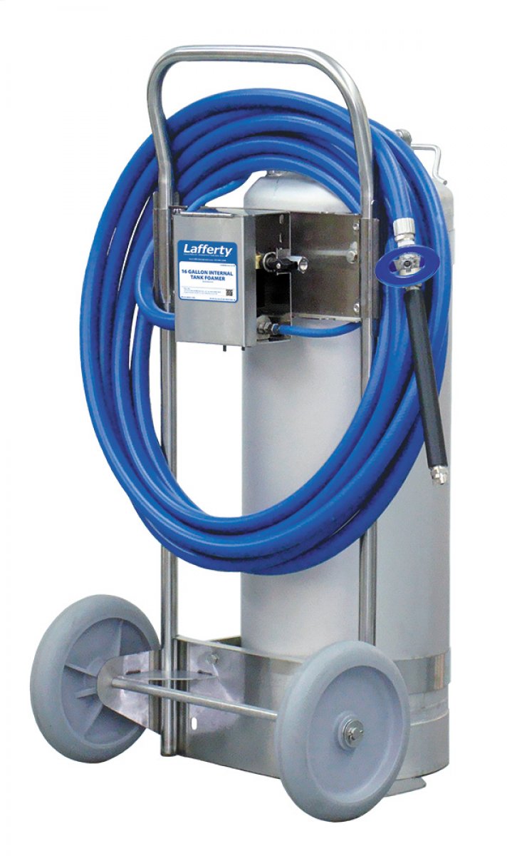 16 Gallon Internal Tank Foamer | Lafferty Equipment Manufacturing, Inc.