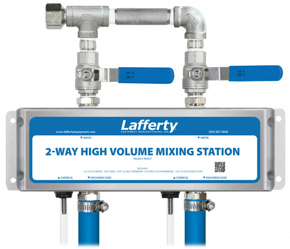 2Way High Volume Mixing Station Lafferty Equipment Manufacturing, Inc.