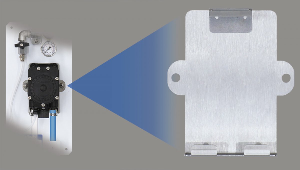 Flojet Pump Quick Release Bracket, SS Lafferty Equipment