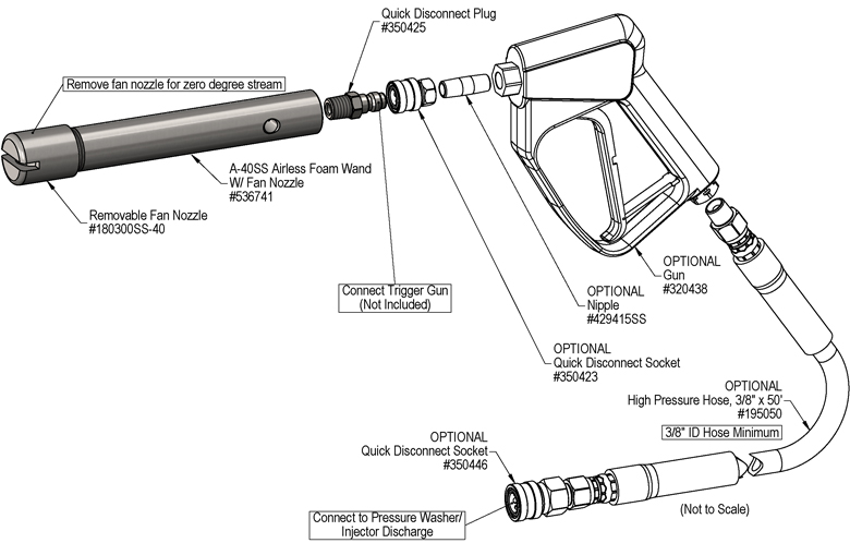 Stainless Steel Steam Wand w/Poly Insulated Handle - AaquaTools