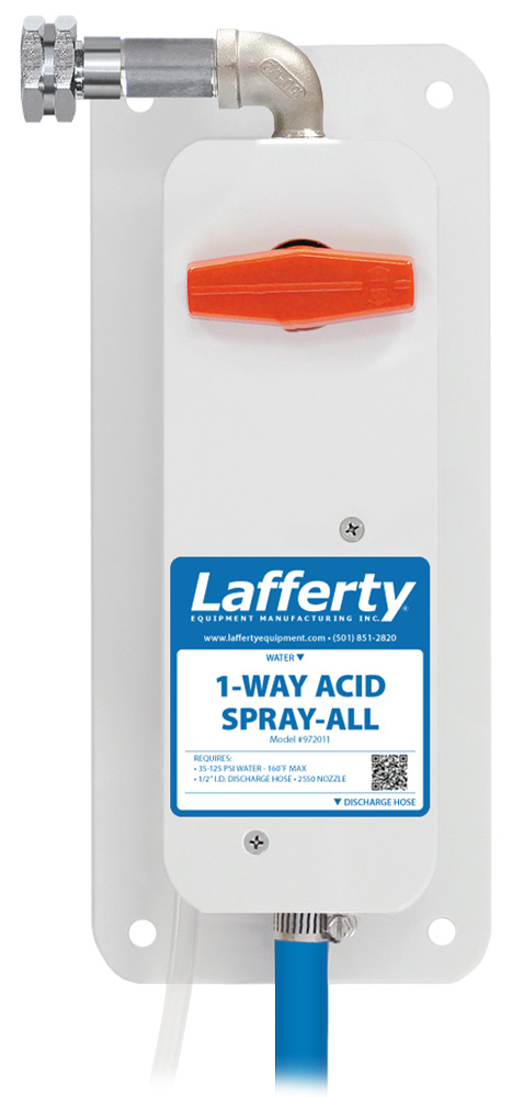 972011 - 1-Way Acid Spray-All | Lafferty Equipment Manufacturing, LLC